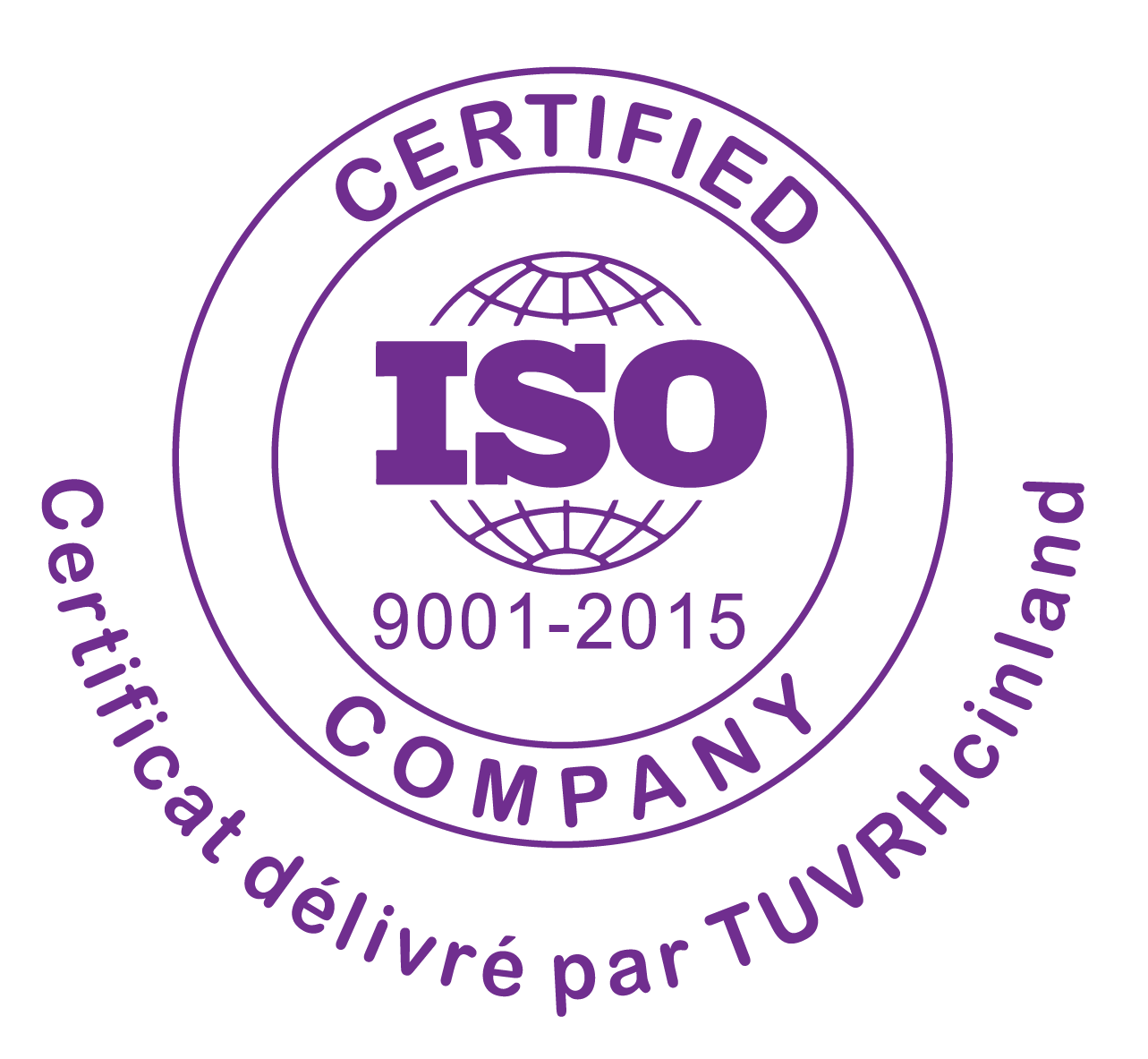 Certification ISO 9001 VITA CAST - Qualité